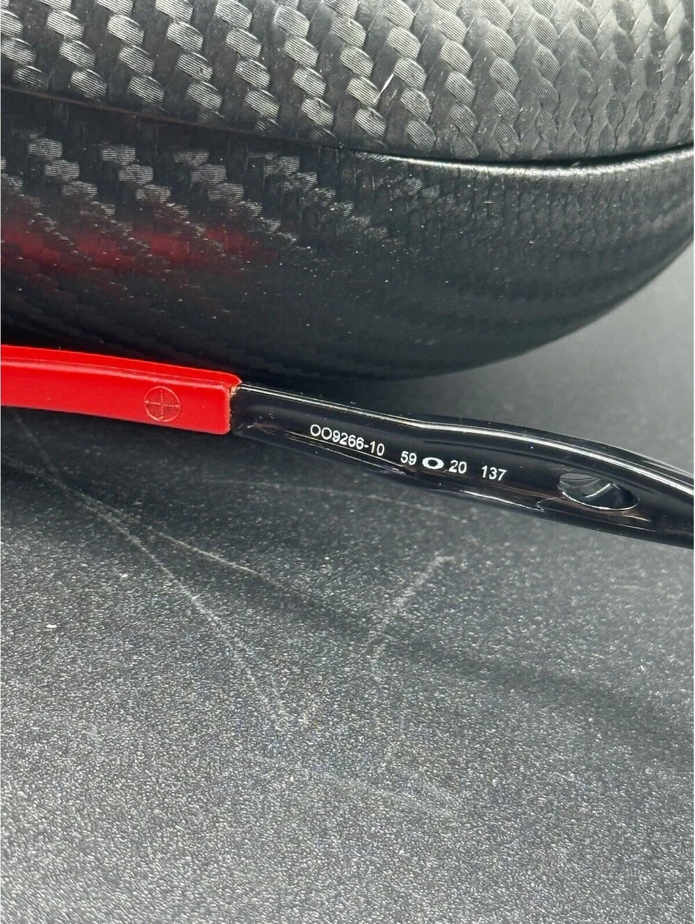 Oakley Triggerman Black Ink/Ruby Iridium Lenses OO9266-10